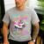 Dad Of The Birthday Girl Rolling Skate Family Matching Men's Casual T-Shirt Sport Grey