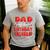 Dad Of The Birthday Girl Strawberry Family Matching Men's Casual T-Shirt Sport Grey