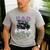 Dad Of The Birthday Monster Truck Family Matching Party Men's Casual T-Shirt Sport Grey