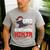 Dad Of The Birthday Ninja Daddy Party Best Father Boy Pop Men's Casual T-Shirt Sport Grey