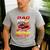 Dad Of The Birthday Racer Race Car Party Family Matching Men's Casual T-Shirt Sport Grey Dad Of The Birthday Racer Race Car Party Family Matching Men's Casual T-Shirt Sport Grey