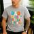 Dad Of The Birthday Twins Boys Girls Party Retro Bday Men's Casual T-Shirt Sport Grey