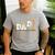 Dad Construction Excavator Family Matching Bday Party Men's Casual T-Shirt Sport Grey