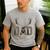 Dad Deer Hunting Camo Father Hunters Buck Camouflage Nature Men's Casual T-Shirt Sport Grey