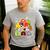 Dad Farm Animal Birthday Family Matching Party Men's Casual T-Shirt Sport Grey