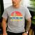 Dad Lawn Mowing Grassquatch Bigfoot Mower Garden Men's Casual T-Shirt Sport Grey