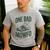 Dad Lawn Mowing One Bad Mowfo Mower Dad Gardening Men's Casual T-Shirt Sport Grey