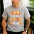 Dad Little Cutie Baby Shower Orange 1st Birthday Party Men's Casual T-Shirt Sport Grey
