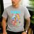 Dad And Mom Daddy Of The Birthday Boy Family Party Decor Men's Casual T-Shirt Sport Grey