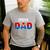 Dad And Mom Spider Family Matching Birthday Halloween Men's Casual T-Shirt Sport Grey