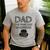Dad The Pancake Whisperer Pancakes Breakfast Father Men's Casual T-Shirt Sport Grey