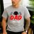 Dad Pit Crew Chief Racing Birthday Childs Party Fun Men's Casual T-Shirt Sport Grey Dad Pit Crew Chief Racing Birthday Childs Party Fun Men's Casual T-Shirt Sport Grey