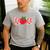 Dad Strawberry First Birthday Family Strawberry Men's Casual T-Shirt Sport Grey