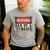 Dad Of a Teenager Official Teenager Matching Men's Casual T-Shirt Sport Grey