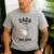 Dada Of The Silly Goose First Birthday Family Matching Men's Casual T-Shirt Sport Grey