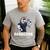 Dadacorn Unicorn Dad Papa Father's Day Daughter Men's Casual T-Shirt Sport Grey