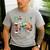 Daddy Of The 1 Year Old Football Lover 1st Birthday Boy Men's Casual T-Shirt Sport Grey