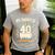 My Daddy Is 40 Years Old Father 40th Birthday Dad Men's Casual T-Shirt Sport Grey