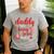 Daddy Of A Berry Sweet One Strawberry Baby First Birthday Men's Casual T-Shirt Sport Grey