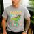 Daddy Of The Birthday Boy Family Matching Dinosaur Squad Men's Casual T-Shirt Sport Grey Daddy Of The Birthday Boy Family Matching Dinosaur Squad Men's Casual T-Shirt Sport Grey