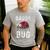 Daddy Bug Ladybug Lover Cute Dad Small Men's Casual T-Shirt Sport Grey