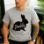 Daddy Bunny Rabbit Father Dad Easter Men's Casual T-Shirt Sport Grey