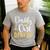 Daddy Of Mr Onederful 1st Birthday First One-Derful Matching Men's Casual T-Shirt Sport Grey