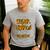 My Dads a Superhero Shirt Cool Kids T Shirt Men's Casual T-Shirt Sport Grey