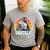 Dadzilla The Rad Dad Kaiju Vibes Men's Casual T-Shirt Sport Grey