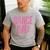 Dance Dad Pink Matching Parents Men's Casual T-Shirt Sport Grey