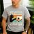 I Didn't Choose The Cat Dad Life Funny Cat Lovers Vintage Men's Casual T-Shirt Sport Grey