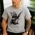 Dog Guitarist Guitar Yorkie Dad Mom For Men Women Men's Casual T-Shirt Sport Grey