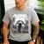 Dog Mom Dad Alien Selfie Weimaraner UFO For Men Women Men's Casual T-Shirt Sport Grey