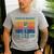 Dog Ridgeback Dad Vintage Rhodesian Ridgeback Dad Men's Casual T-Shirt Sport Grey