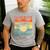 Drumming Basement Drum Set Drummer Rock Dad Grandpa Men's Casual T-Shirt Sport Grey