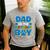 Family Matching Party Shirt Dad Of The Birthday Boy Men's Casual T-Shirt Sport Grey