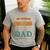 My Favorite Chef Calls Me Dad Chef Dad Men's Casual T-Shirt Sport Grey