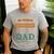 My Favorite Navigator Calls Me Dad Navigator Dad Men's Casual T-Shirt Sport Grey