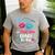 Fish He Or Fish She Gender Reveal Family Matching Dad Men's Casual T-Shirt Sport Grey