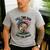 Fishing 4th July Full Time Dad Part Time Hooker On-Back Men's Casual T-Shirt Sport Grey