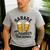 Garage Drinker Team Member Day Drinking Dad Beer Garage Men's Casual T-Shirt Sport Grey