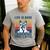 German Shepherd Men Women Dog Dad Mom German Shepherd Men's Casual T-Shirt Sport Grey