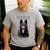 German Shepherd Shirt Shepard TShirt Dog Mom Dad Love Men's Casual T-Shirt Sport Grey