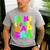 In My Glowing Dad Era Groovy Colorful Bright Men's Casual T-Shirt Sport Grey