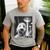 Goldendoodle Alien UFO Taking a Selfie Dog Mom Dad Men's Casual T-Shirt Sport Grey