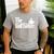 Golffather Father Dad Golfer Golfing Golf Club Putter Men's Casual T-Shirt Sport Grey