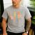 Groovy Daddy Birthday Party Peace Sign Dad 60s 70s Hippie Men's Casual T-Shirt Sport Grey
