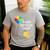 Happy Birthday Daddy Cute Toddler Dad's Birthday Party Men's Casual T-Shirt Sport Grey