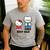 Hello Kitty Best Dad Fathers Day Small Men's Casual T-Shirt Sport Grey