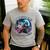 I'm A Beast Alpha Man Alpha Wolves Jokes Dad Papa Alpha Wolf Men's Casual T-Shirt Sport Grey